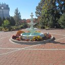 villa fountain